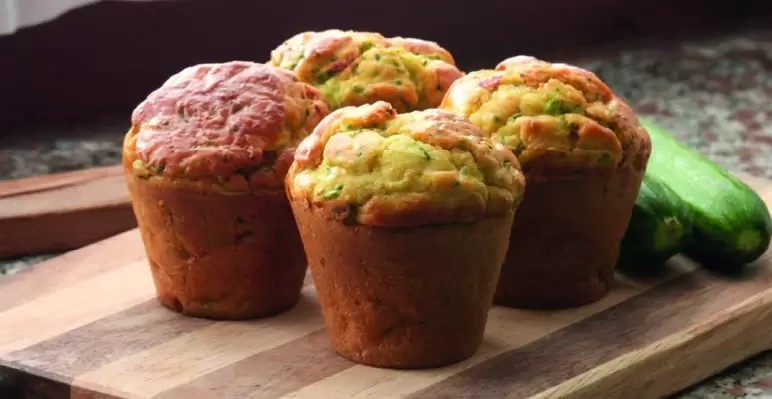 Kahvaltıların Vazgeçilmezi: Glutensiz Tuzlu Muffin